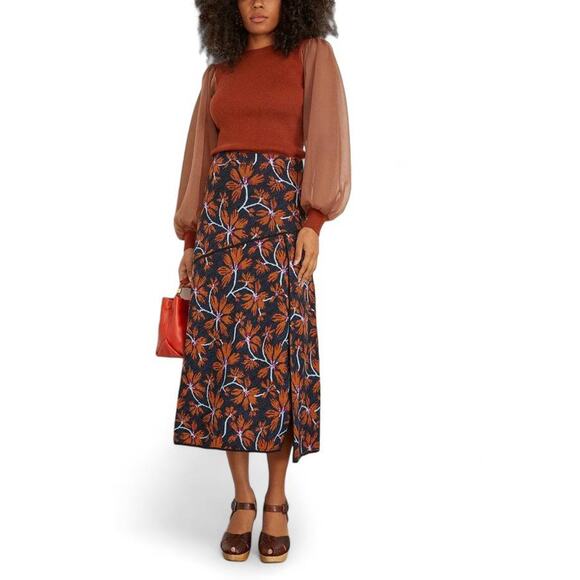 Ulla Johnson Sabrina Pullover Sweater in Redwood S - Picture 3 of 4